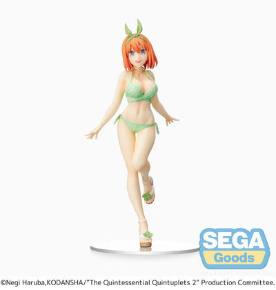 SEGA - The Quintessential Quintuplets 2 Yotsuba Nakano Swimsuit PM Statue - Good Game Anime