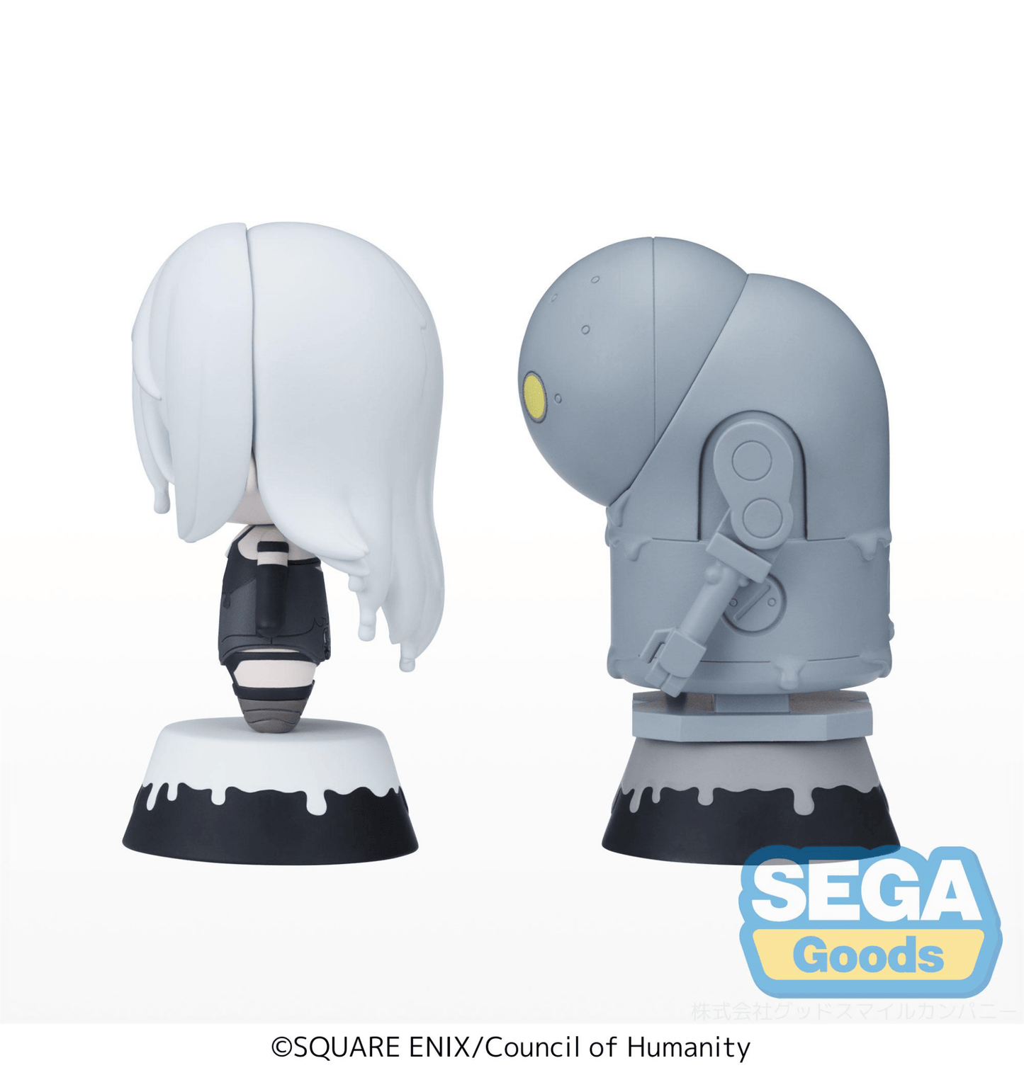 SEGA - Tiny Melties TV Anime Mini Figure Vol.2 (EX) [Pack of: 1 A2, 1 Machine Lifeform] (NieR:Automata Ver1.1a) - Good Game Anime