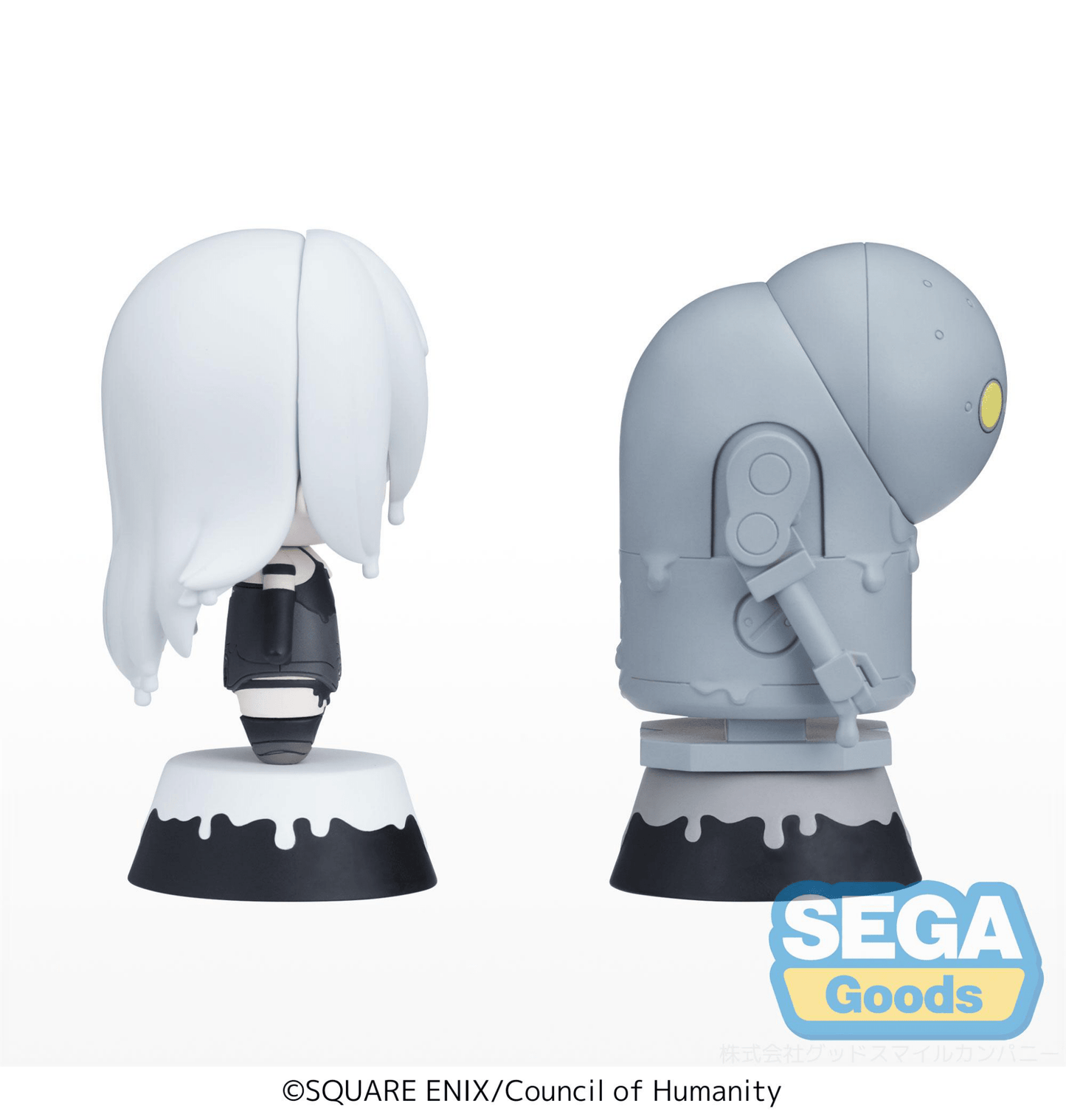 SEGA - Tiny Melties TV Anime Mini Figure Vol.2 (EX) [Pack of: 1 A2, 1 Machine Lifeform] (NieR:Automata Ver1.1a) - Good Game Anime
