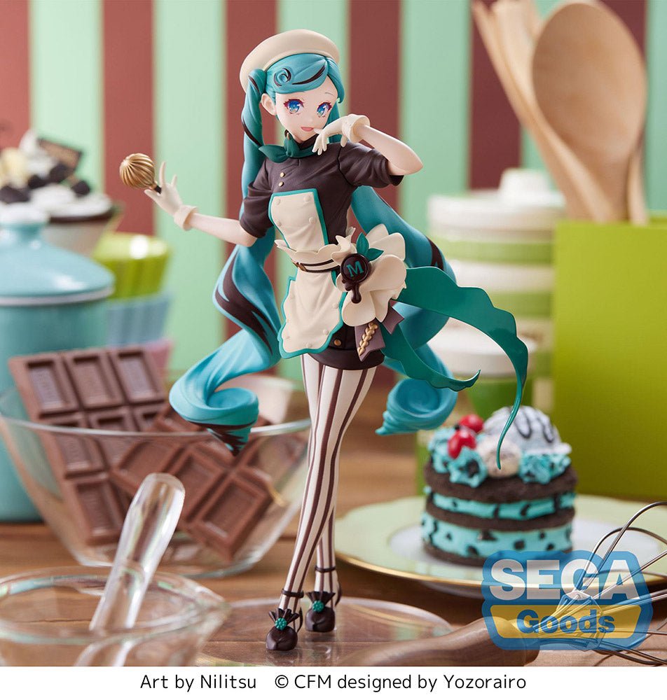 SEGA - Vocaloid Luminasta Hatsune Miku (Bitter Patissier) Figure - Good Game Anime