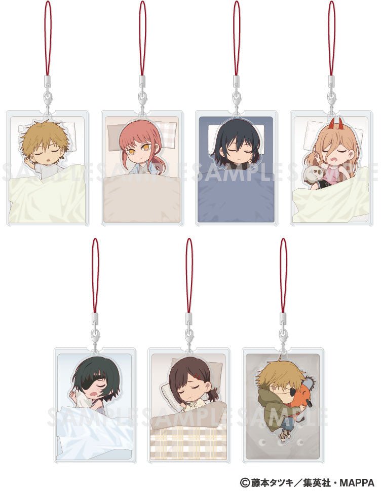 Sol International - Chainsaw Man: Oyasumi Acrylic Strap Sleeping Keychain - Good Game Anime