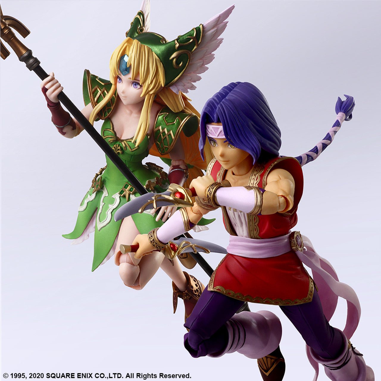 Square Enix - Bring Arts Hawkeye and Riesz Action Figure (Trials of Mana) - Good Game Anime