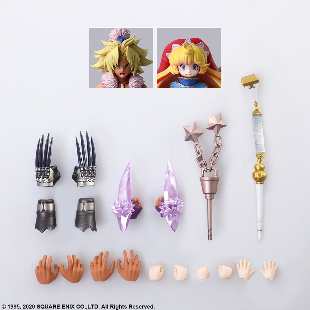 Square Enix - Bring Arts Kevin and Charlotte Action Figure (Trials of Mana) - Good Game Anime