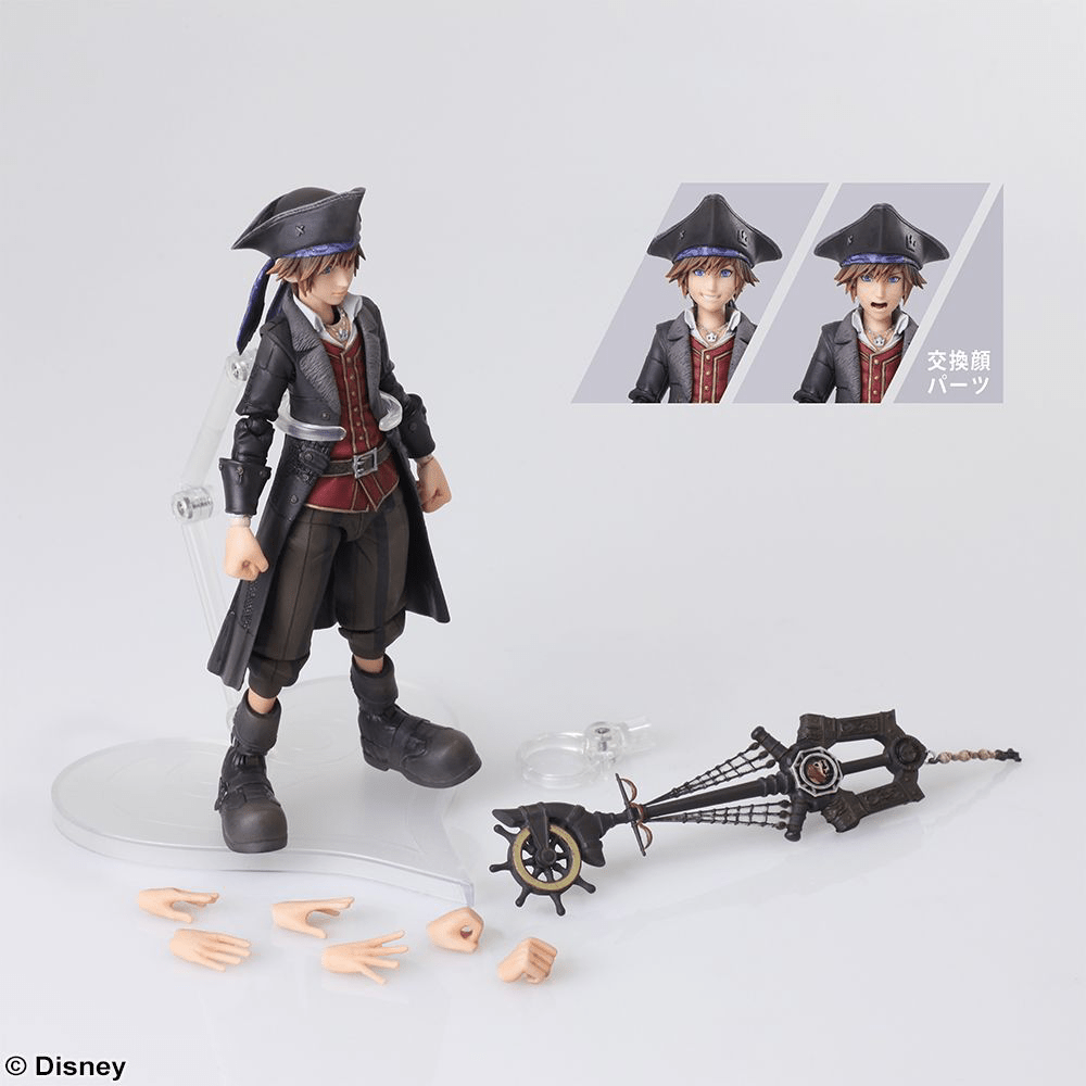 Square Enix - BRING ARTS SORA: Pirates of the Caribbean Version (Kingdom Hearts III) - Good Game Anime