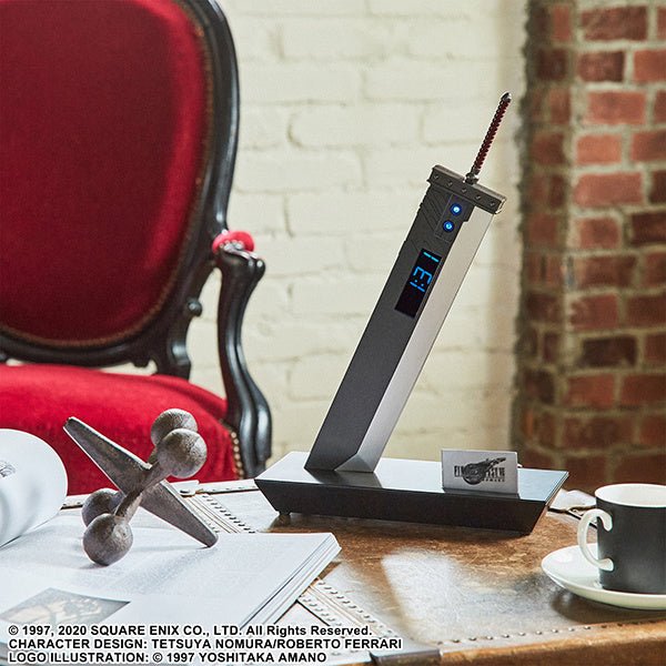 Square Enix - FINAL FANTASY VII REMAKE Digital Clock - Buster Sword - Good Game Anime