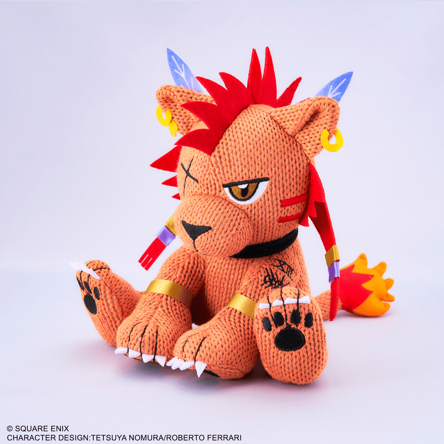 Square Enix - FINAL FANTASY VII REMAKE KNITTED PLUSH - RED XIII - Good Game Anime