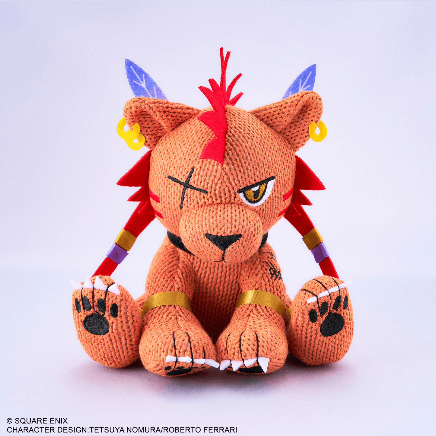 Square Enix - FINAL FANTASY VII REMAKE KNITTED PLUSH - RED XIII - Good Game Anime