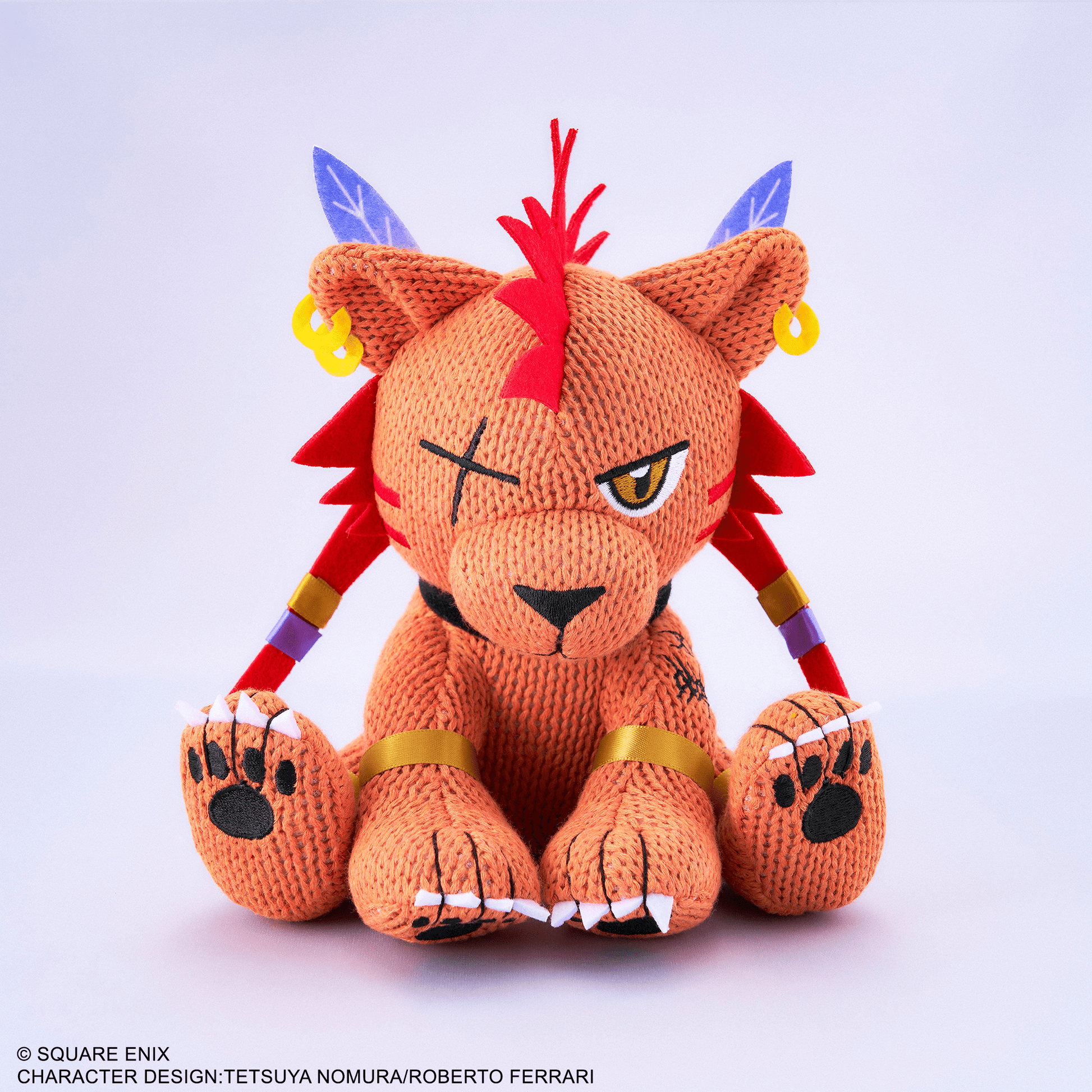 Square Enix - FINAL FANTASY VII REMAKE KNITTED PLUSH - RED XIII - Good Game Anime