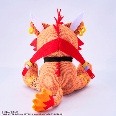 Square Enix - FINAL FANTASY VII REMAKE KNITTED PLUSH - RED XIII - Good Game Anime