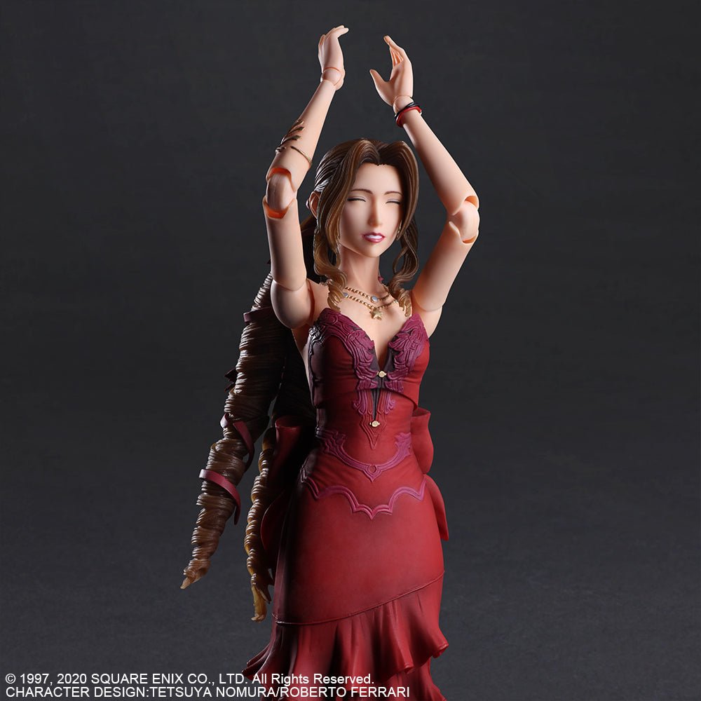Square Enix - FINAL FANTASY VII REMAKE PLAYARTS - KAI - ™ AERITH GAINSBOROUGH DRESS Ver. - Good Game Anime