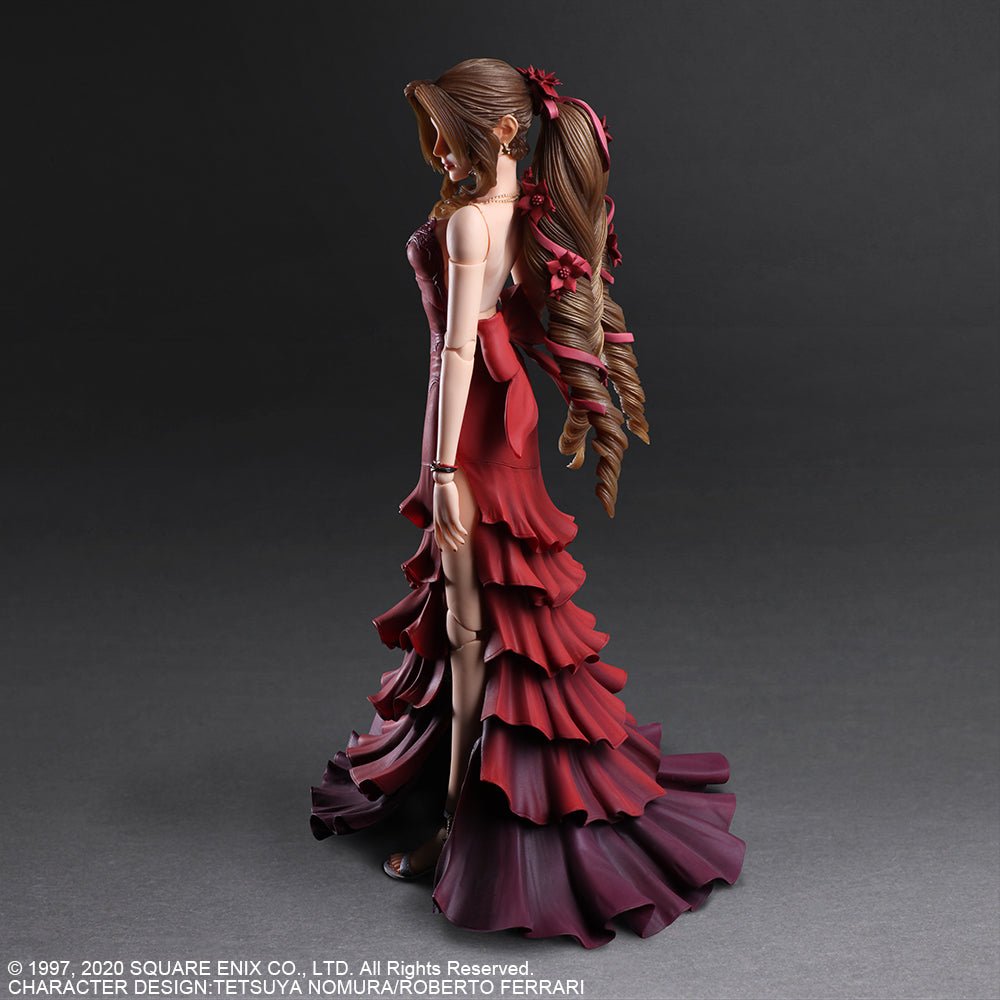 Square Enix - FINAL FANTASY VII REMAKE PLAYARTS - KAI - ™ AERITH GAINSBOROUGH DRESS Ver. - Good Game Anime
