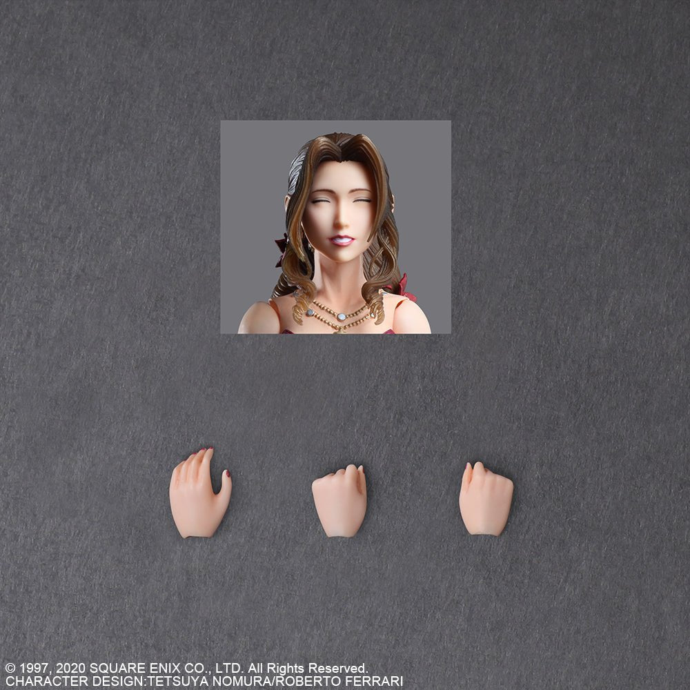 Square Enix - FINAL FANTASY VII REMAKE PLAYARTS - KAI - ™ AERITH GAINSBOROUGH DRESS Ver. - Good Game Anime