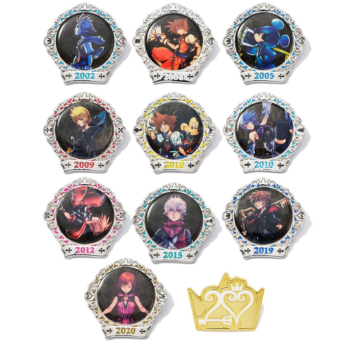 Square Enix - Kingdom Hearts 20th Anniversary Vol. 2 Pins Box - Good Game Anime