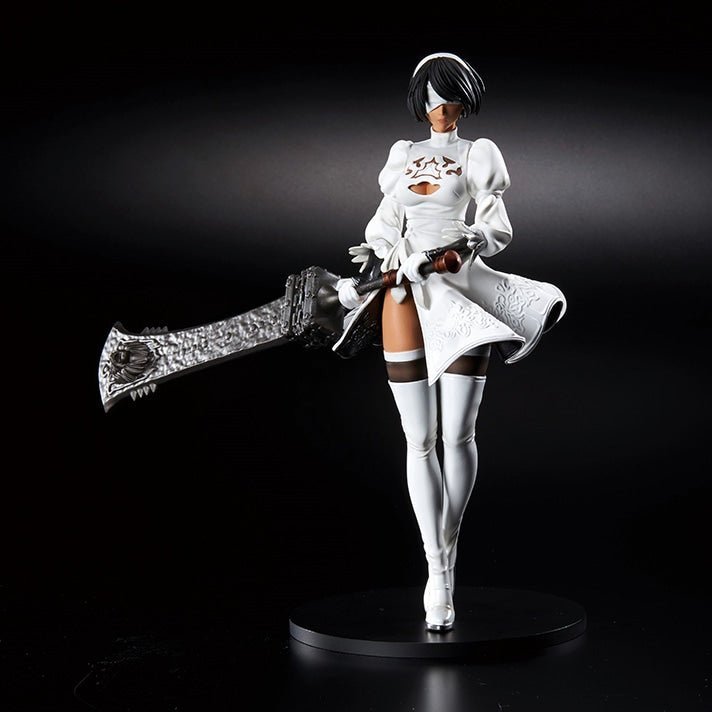 Square Enix - NieR:Automata Statuette - 2B (YoRHa No. 2 Type B) 2P Color ver. - Good Game Anime