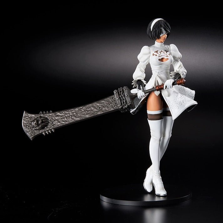Square Enix - NieR:Automata Statuette - 2B (YoRHa No. 2 Type B) 2P Color ver. - Good Game Anime