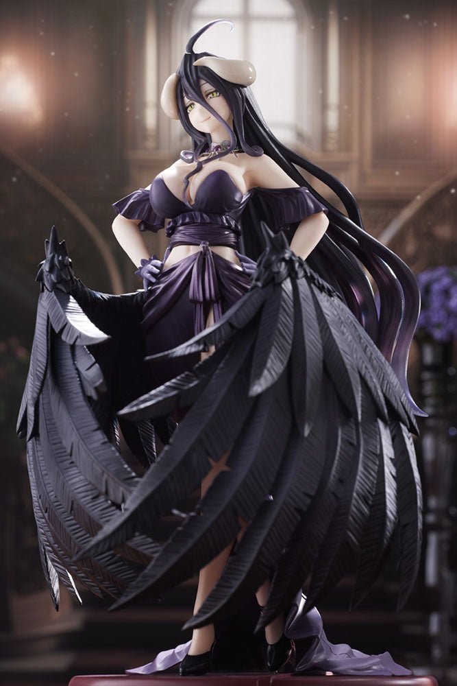 Taito - AMP+ Figure - Albedo Black Dress Ver. (Overlord IV) - Good Game Anime