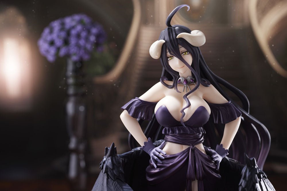 Taito - AMP+ Figure - Albedo Black Dress Ver. (Overlord IV) - Good Game Anime