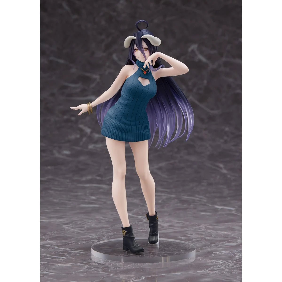 Taito - Coreful Albedo Knit Dress Version Renewal Edition Statue (Overlord IV) - Good Game Anime