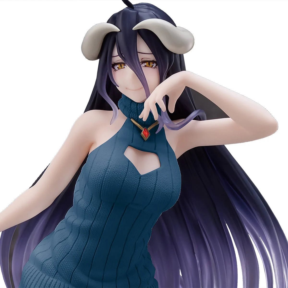 Taito - Coreful Albedo Knit Dress Version Renewal Edition Statue (Overlord IV) - Good Game Anime