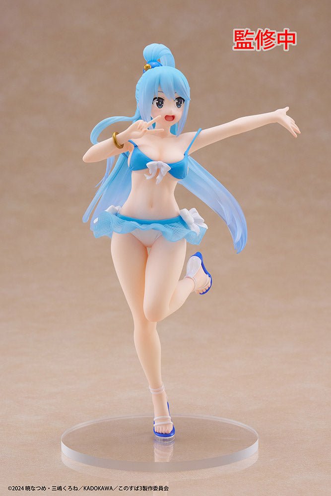 Taito - KonoSuba: God's Blessing on This Wonderful World! 3 Coreful Figure - Aqua (Swimwear Ver.) - Good Game Anime