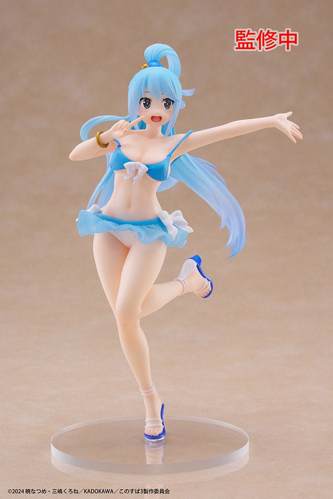 Taito - KonoSuba: God's Blessing on This Wonderful World! 3 Coreful Figure - Aqua (Swimwear Ver.) - Good Game Anime