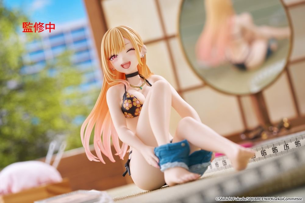 Taito - My Dress - Up Darling Desktop Cute Figure - Marin Kitagawa (Measured Swimsuit Ver.) - Good Game Anime