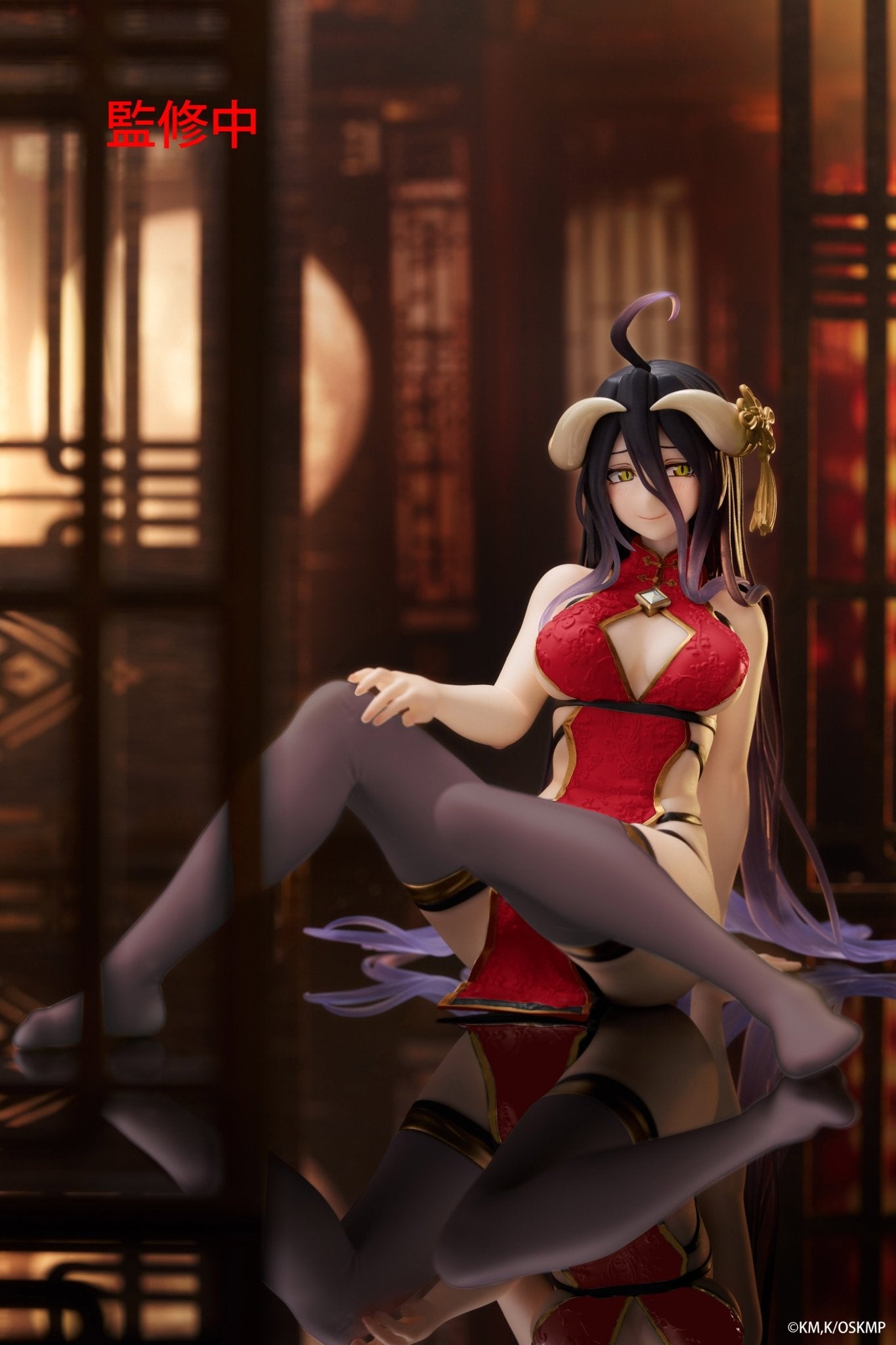 Taito - Overlord Desktop Cute Figure - Albedo (Chinese Dress Ver.) Renewal - Good Game Anime