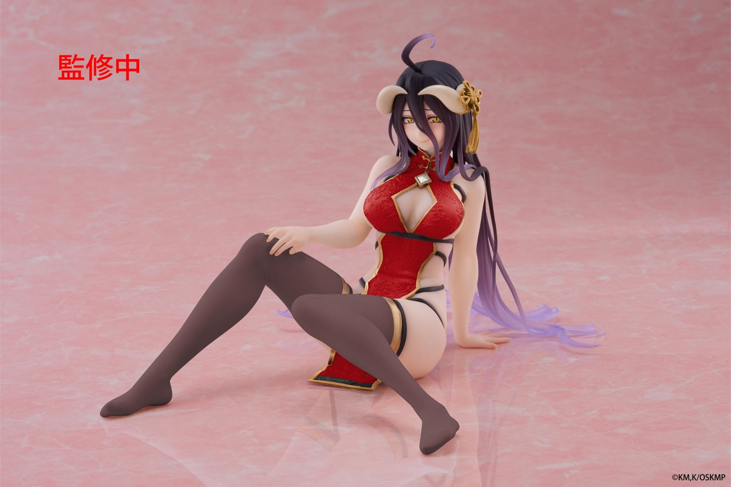 Taito - Overlord Desktop Cute Figure - Albedo (Chinese Dress Ver.) Renewal - Good Game Anime