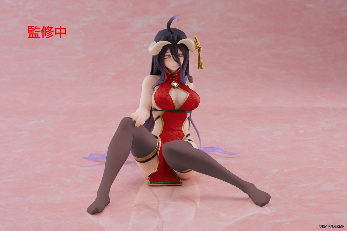 Taito - Overlord Desktop Cute Figure - Albedo (Chinese Dress Ver.) Renewal - Good Game Anime