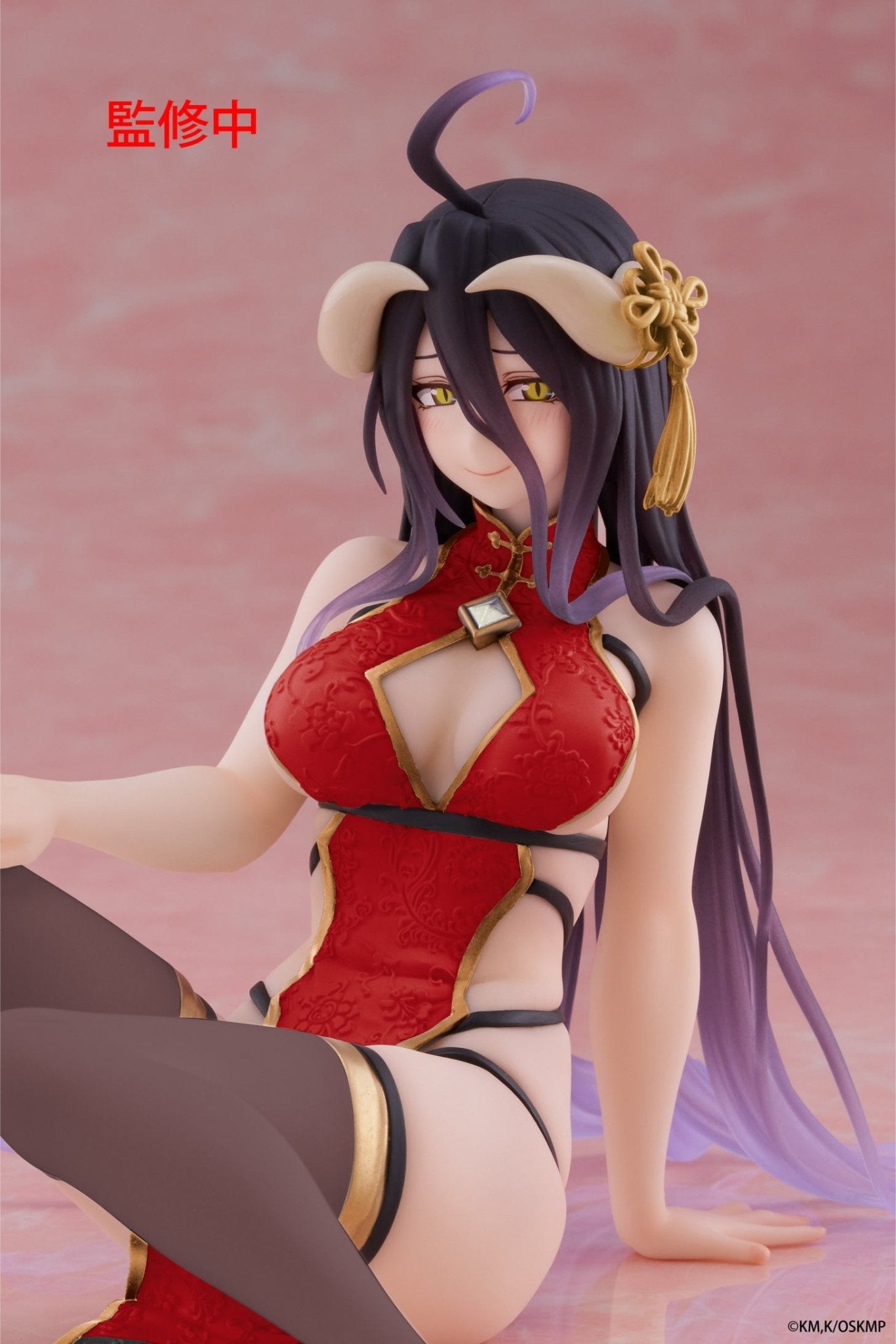 Taito - Overlord Desktop Cute Figure - Albedo (Chinese Dress Ver.) Renewal - Good Game Anime