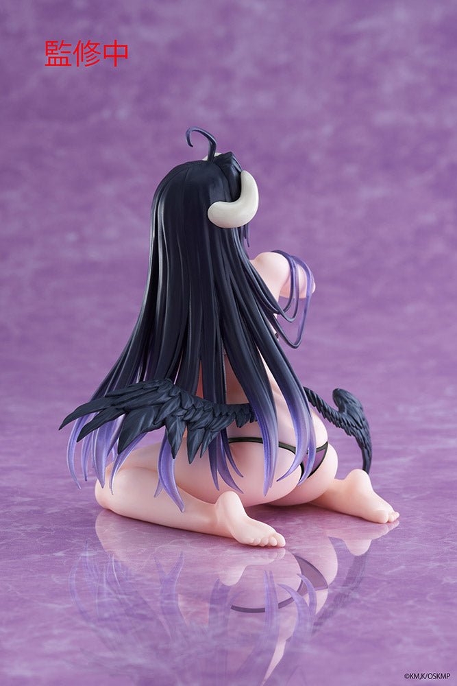 Taito - Overlord Desktop Cute Figure - Albedo (Swimsuit Ver.) Renewal Edition - Good Game Anime