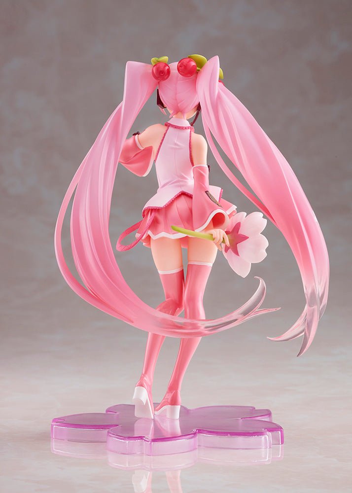 Taito - Sakura Hatsune Miku Figure (Newly Drawn 2021 Ver.) Prize Figure - Good Game Anime