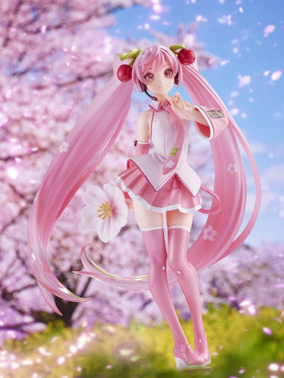 Taito - Sakura Hatsune Miku Figure (Newly Drawn 2021 Ver.) Prize Figure - Good Game Anime