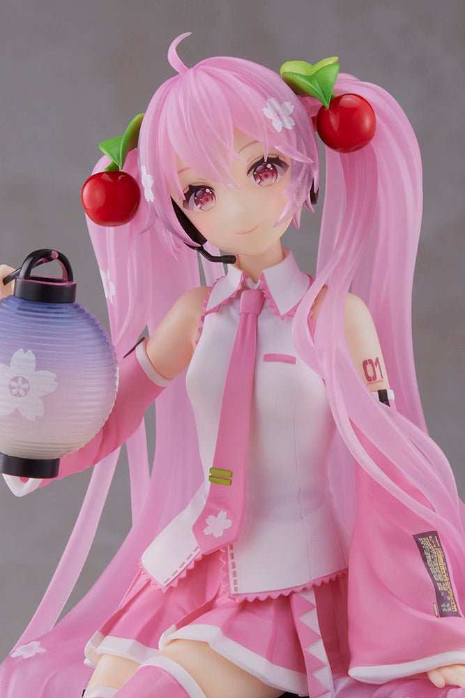 Taito - Sakura Miku AMP+ Figure (Sakura Lantern Ver.) Prize Figure - Good Game Anime