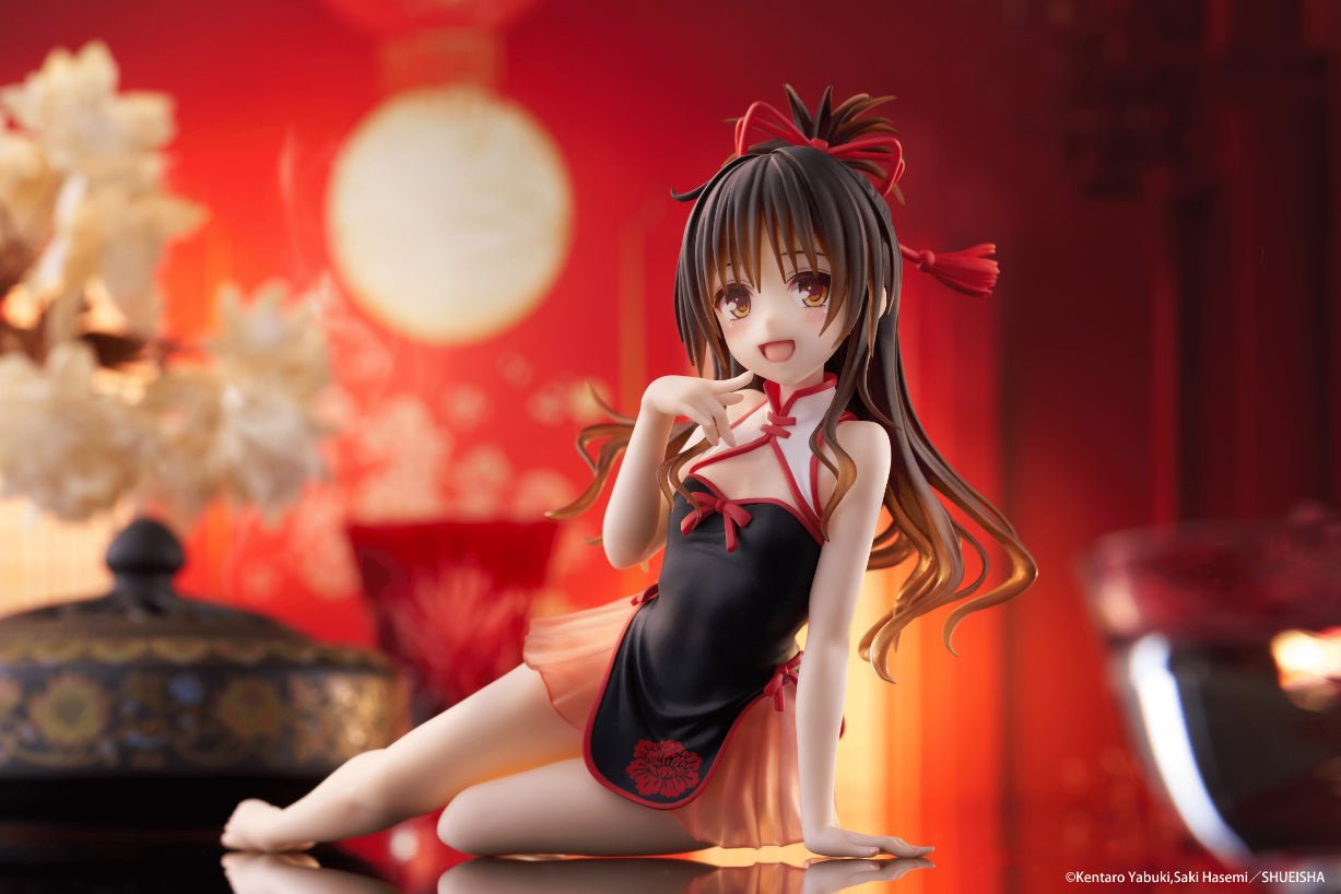 Taito - To Love - Ru Darkness Desktop Cute Figure - Mikan Yuki (Chinese Dress Ver.) - Good Game Anime
