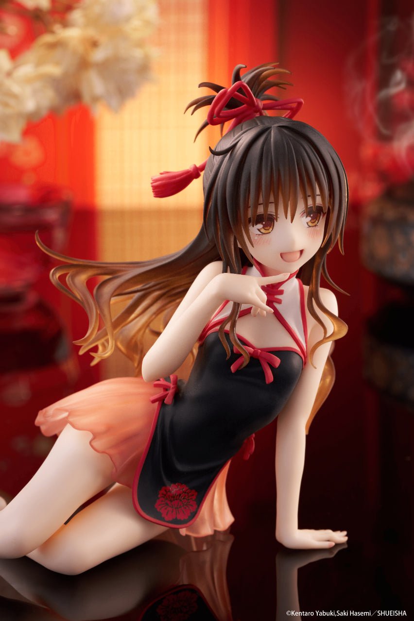 Taito - To Love - Ru Darkness Desktop Cute Figure - Mikan Yuki (Chinese Dress Ver.) - Good Game Anime