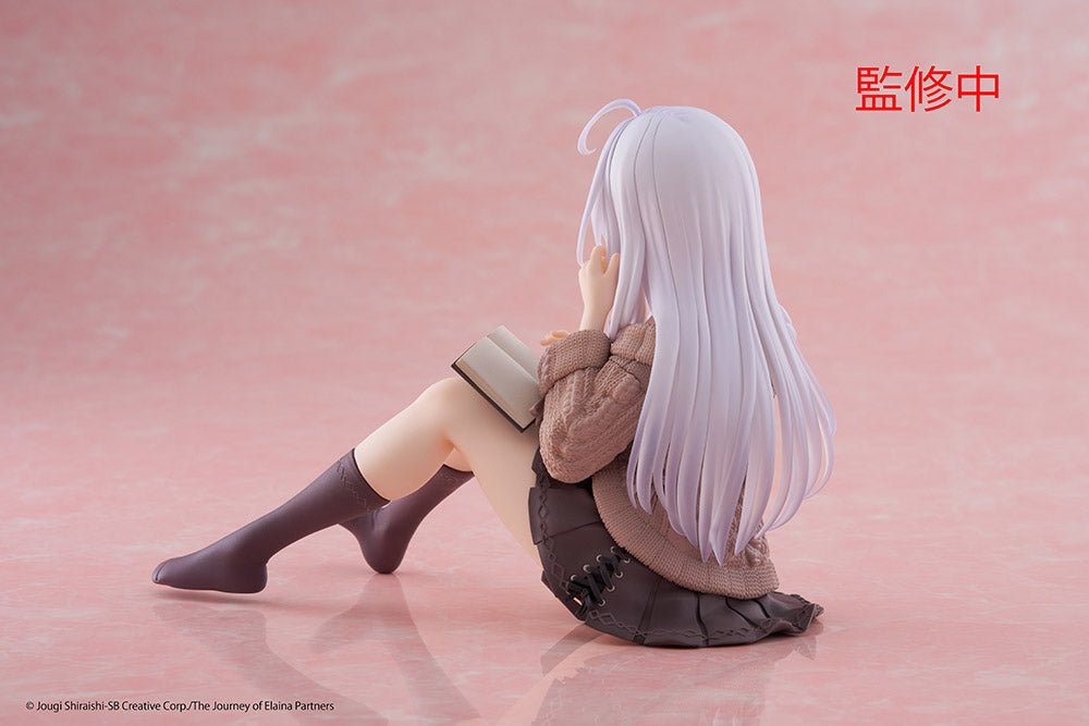 Taito - Wandering Witch: The Journey of Elaina Desktop Cute Figure - Elaina (Casual Clothes Ver.) - Good Game Anime