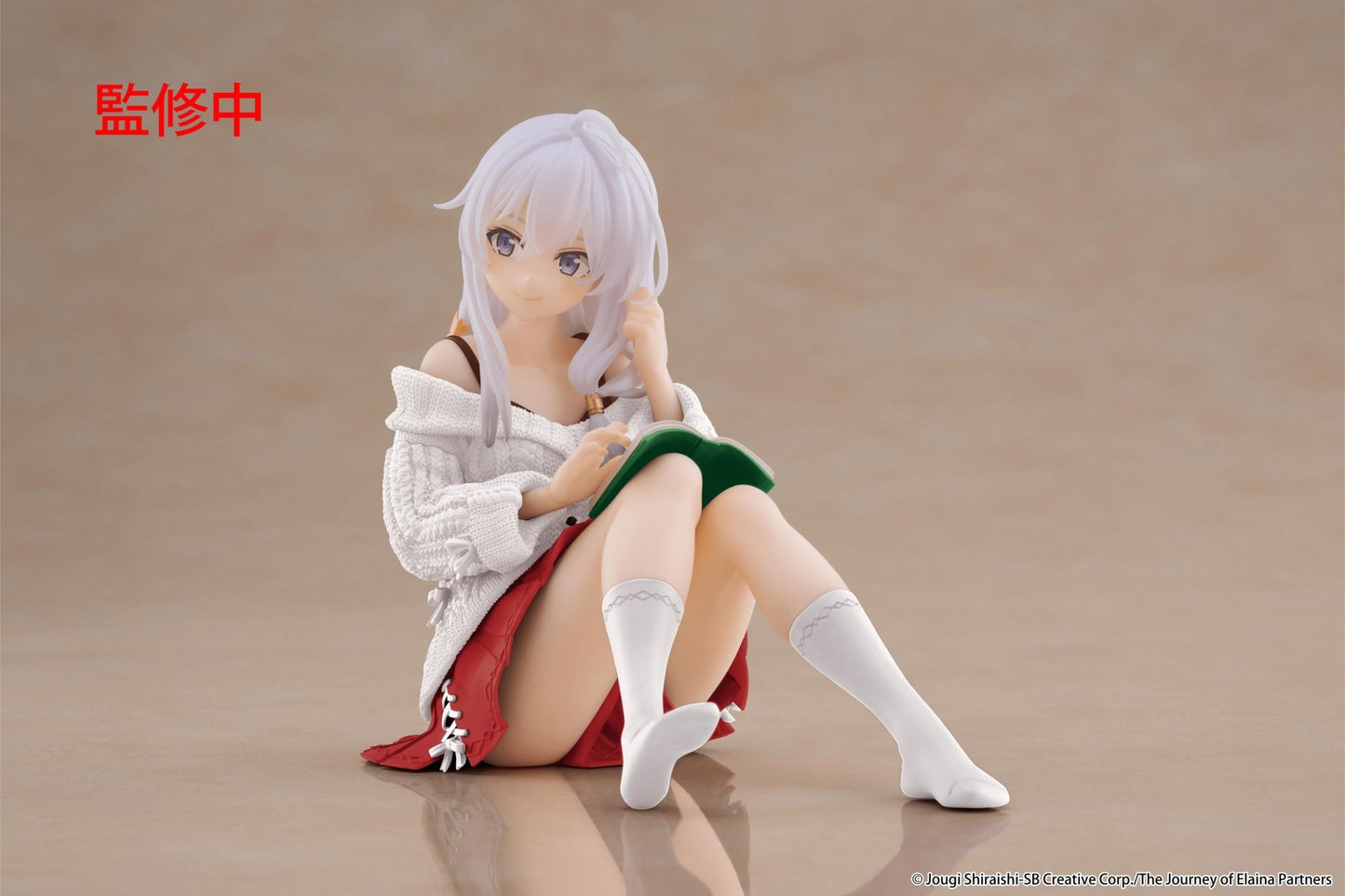 Taito - Wandering Witch: The Journey of Elaina Desktop Cute Figure - Elaina (Casual Clothes Ver.) Renewal - Good Game Anime