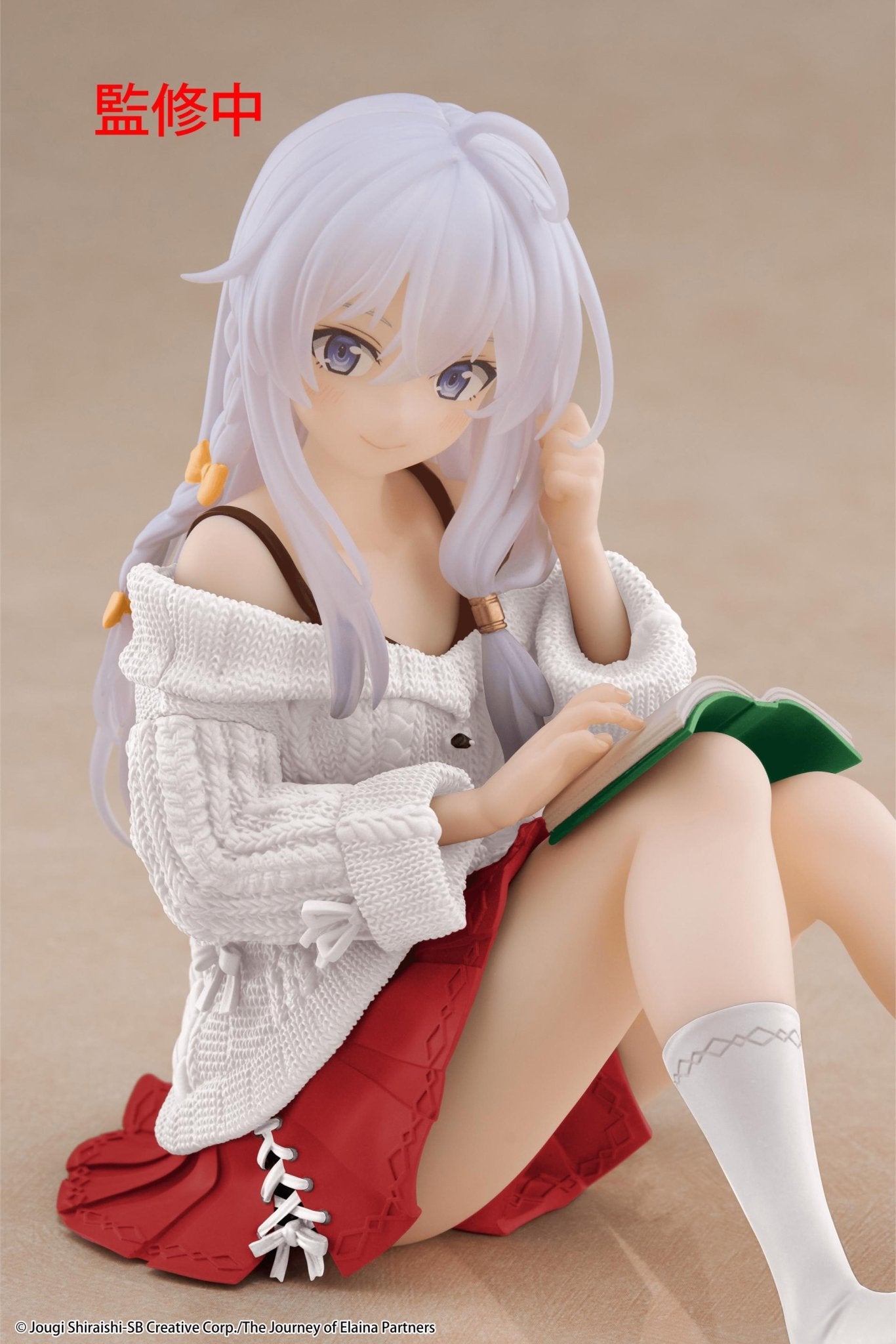 Taito - Wandering Witch: The Journey of Elaina Desktop Cute Figure - Elaina (Casual Clothes Ver.) Renewal - Good Game Anime