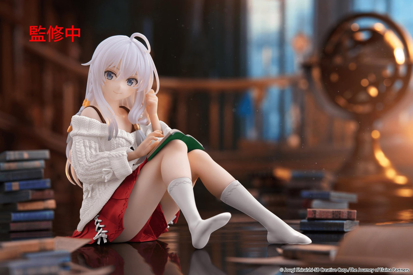 Taito - Wandering Witch: The Journey of Elaina Desktop Cute Figure - Elaina (Casual Clothes Ver.) Renewal - Good Game Anime