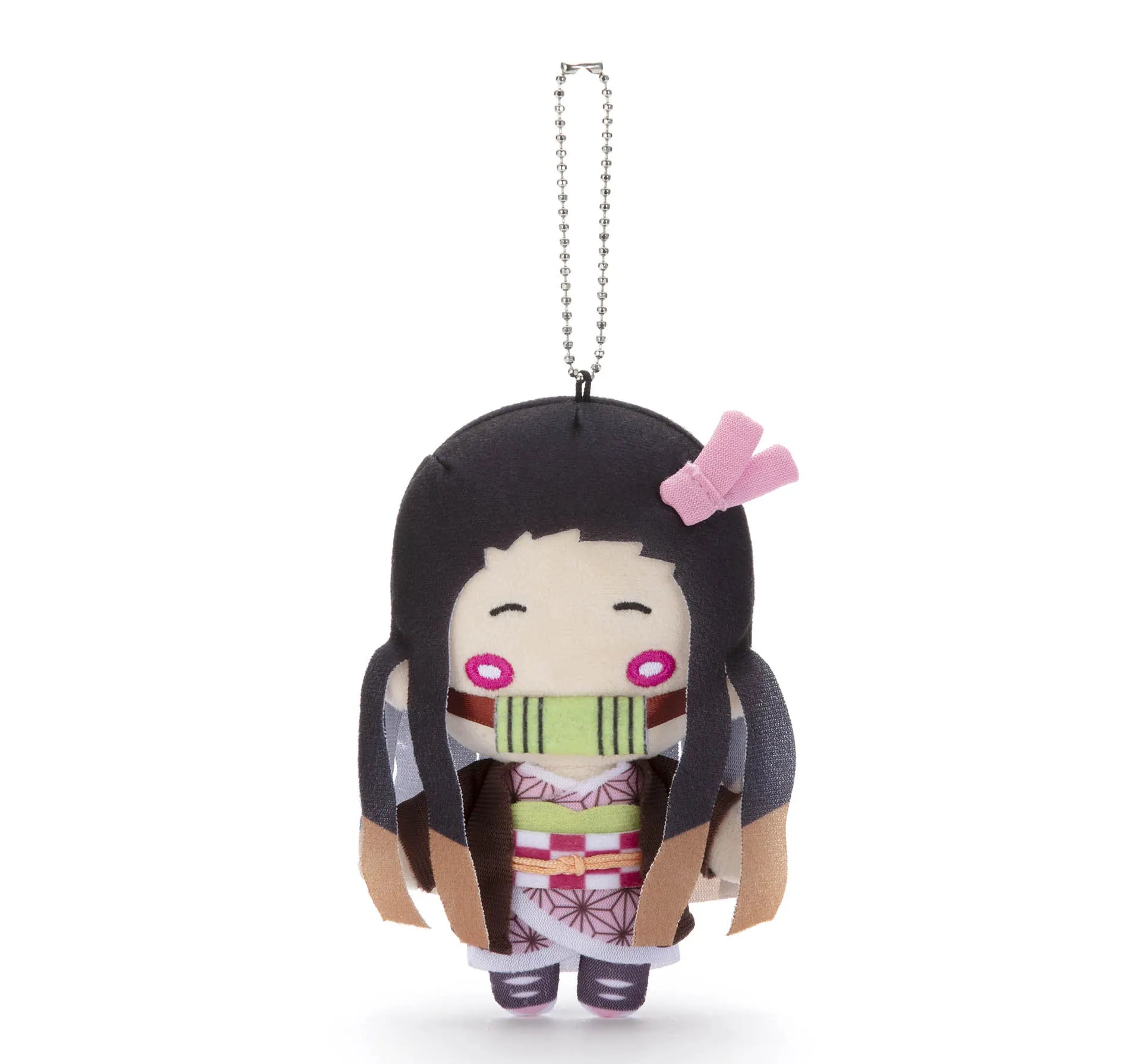 Takara Tomy - Nitotan Demon Slayer Kimetsu no Yaiba Plush with Ball Chain: Nezuko - Good Game Anime