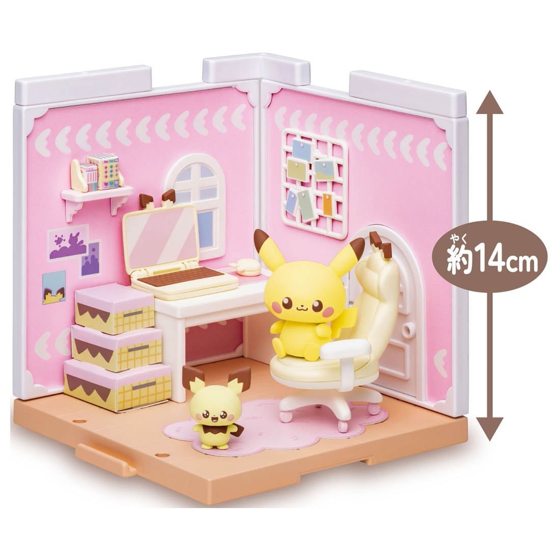 Takara Tomy - Pokemon Poke Peace House Hobby Room Pichu & Pikachu - Good Game Anime