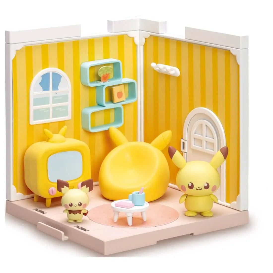 Takara Tomy - Pokemon Poke Peace House Living Room Pikachu & Pichu - Good Game Anime