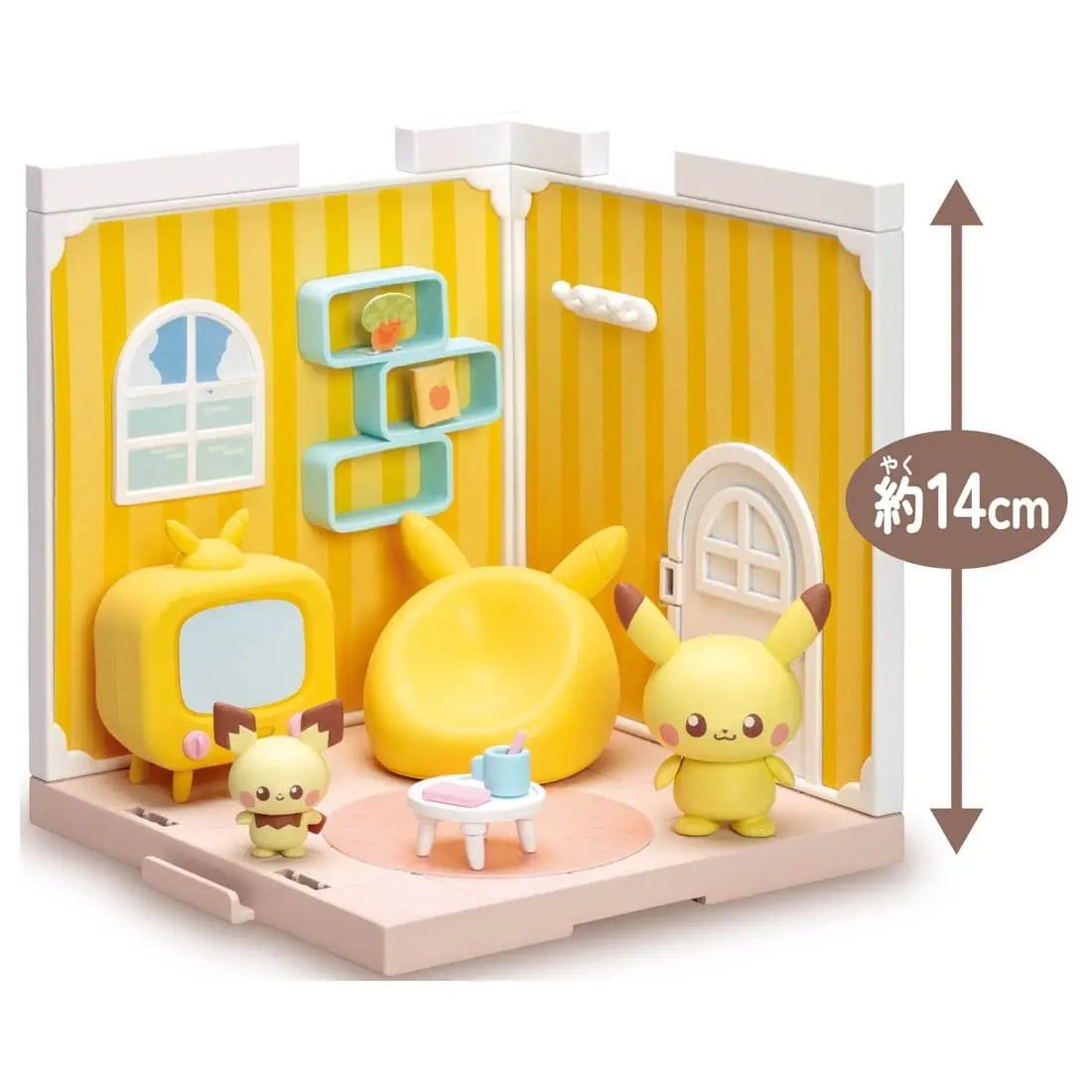 Takara Tomy - Pokemon Poke Peace House Living Room Pikachu & Pichu - Good Game Anime