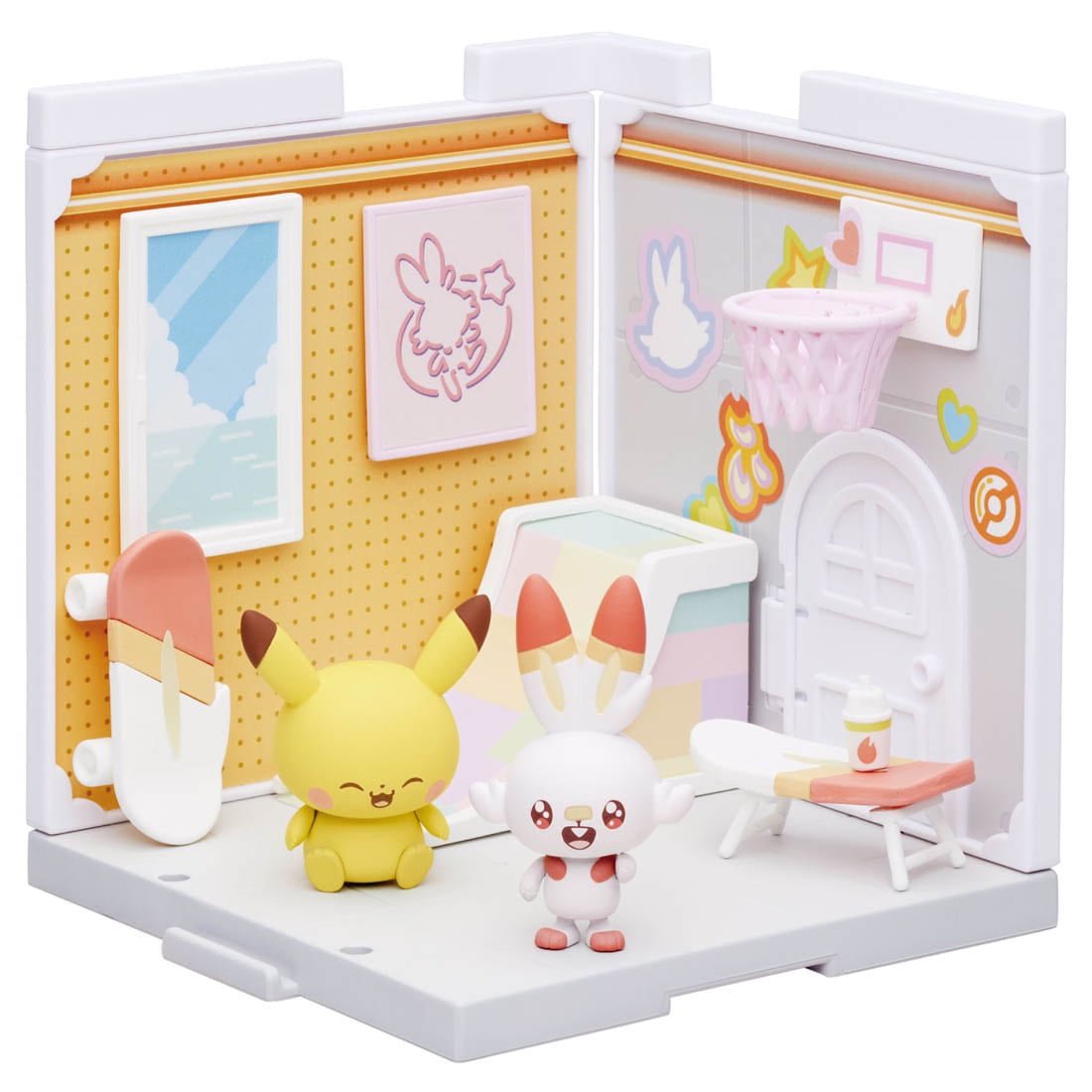 Takara Tomy - Pokemon Poke Peace House Studio Scorbunny & Pikachu - Good Game Anime