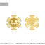 Tapioca - One Piece Pirate Flag Gold Pins - Good Game Anime
