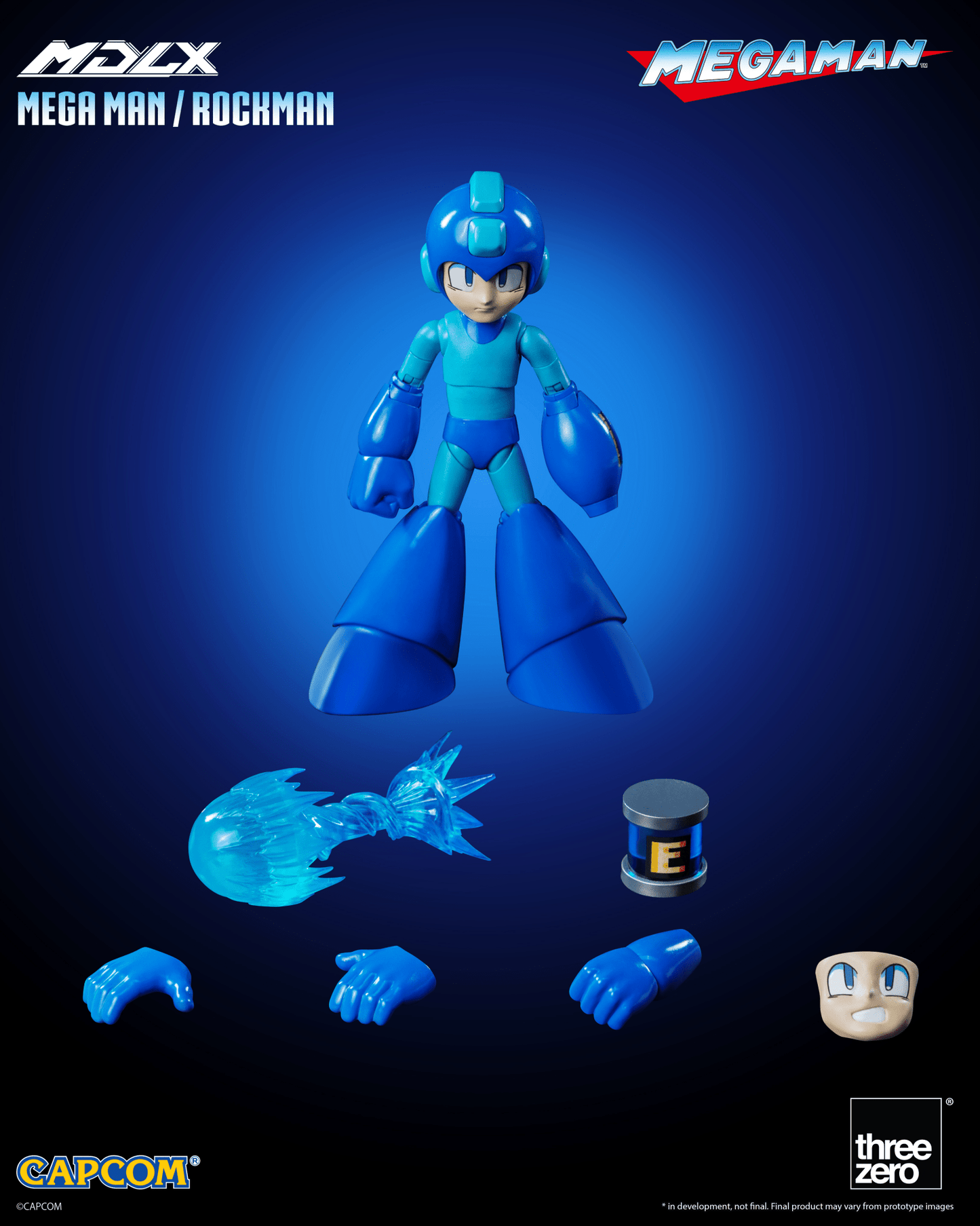 THREEZERO - MDLX Mega Man / Rockman Articulated Figure - Good Game Anime