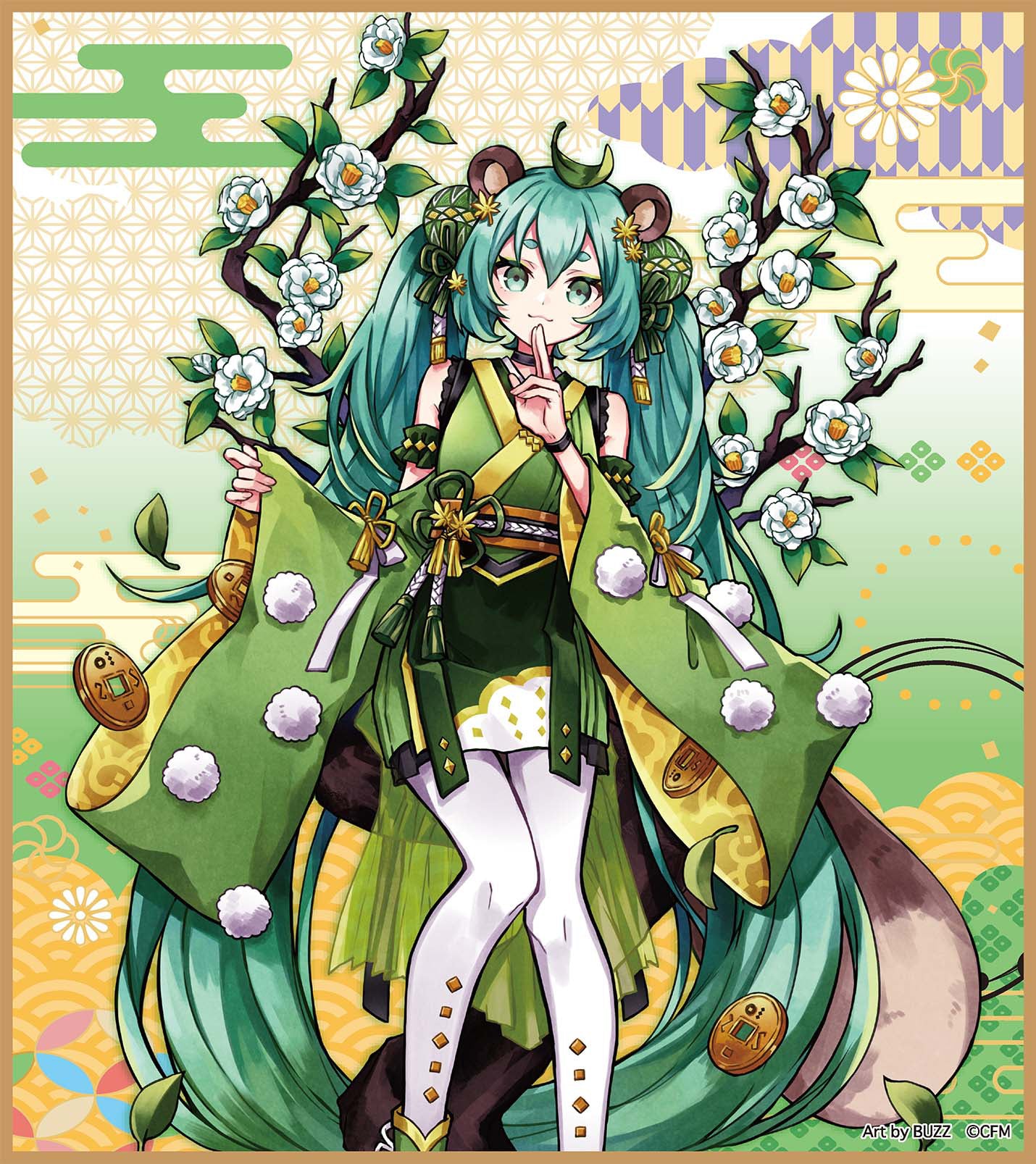 Twinkle - Hatsune Miku: Hyakki Yagyo Shikishi: 1 Random Pull - Good Game Anime