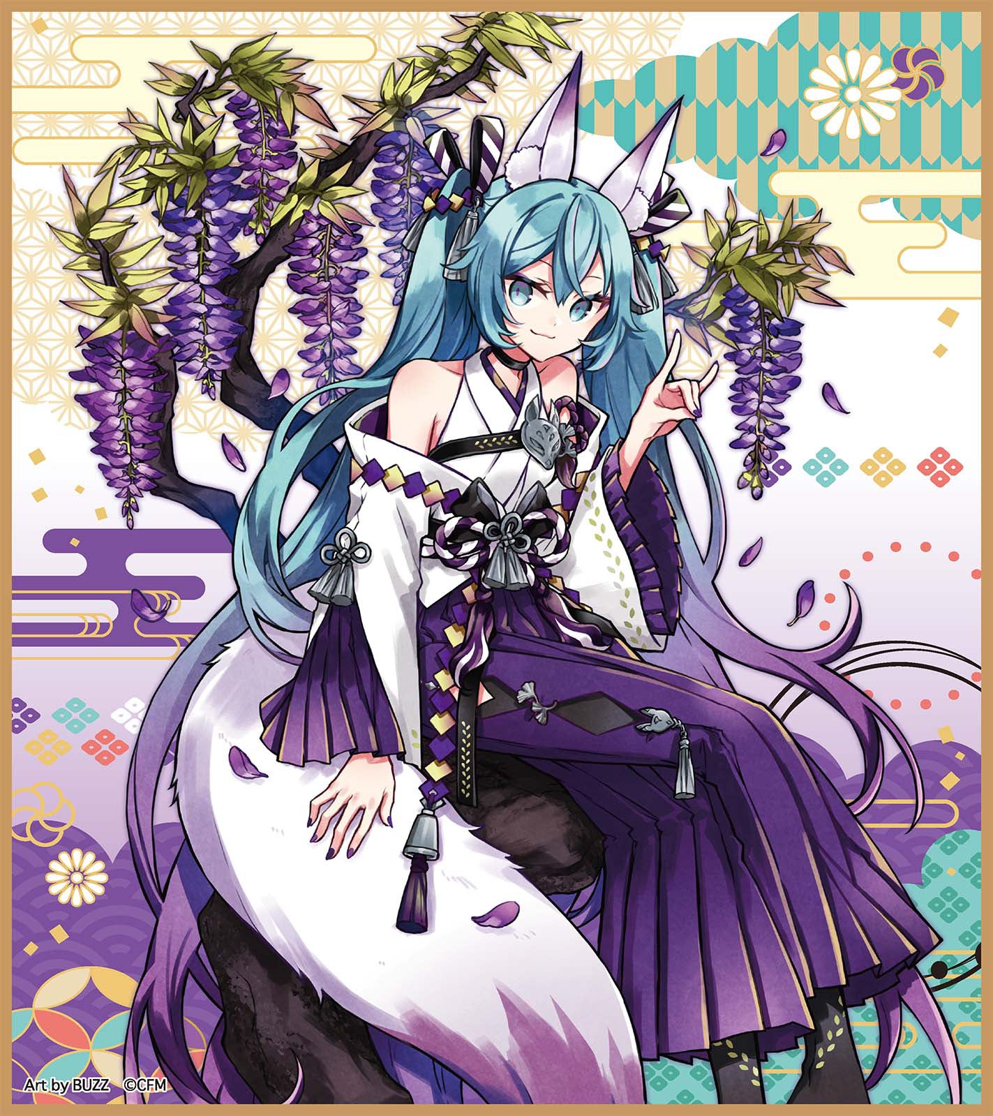 Twinkle - Hatsune Miku: Hyakki Yagyo Shikishi: 1 Random Pull - Good Game Anime