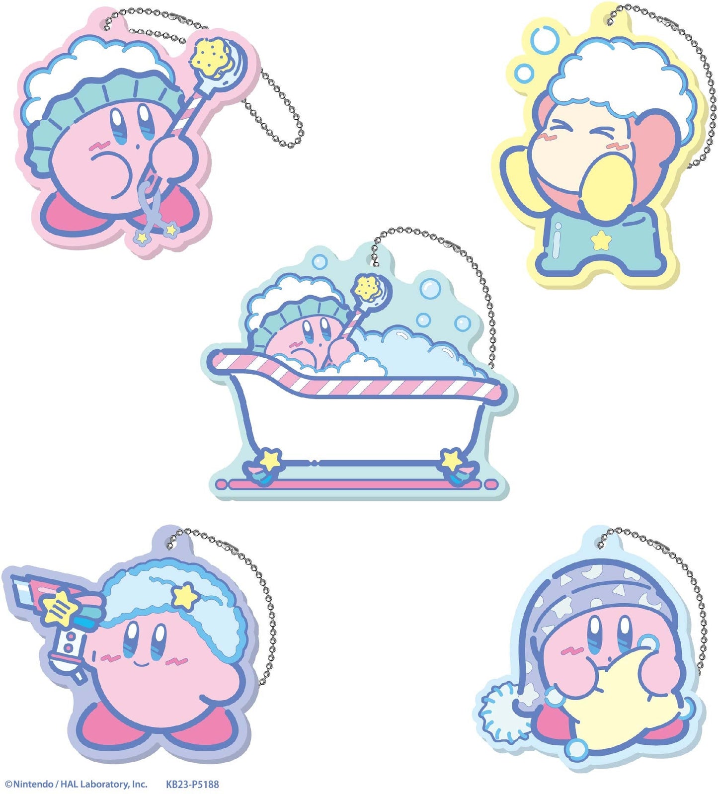 Twinkle - Kirby: Sweet Dreams Rubber Keychain Blind Box - Good Game Anime